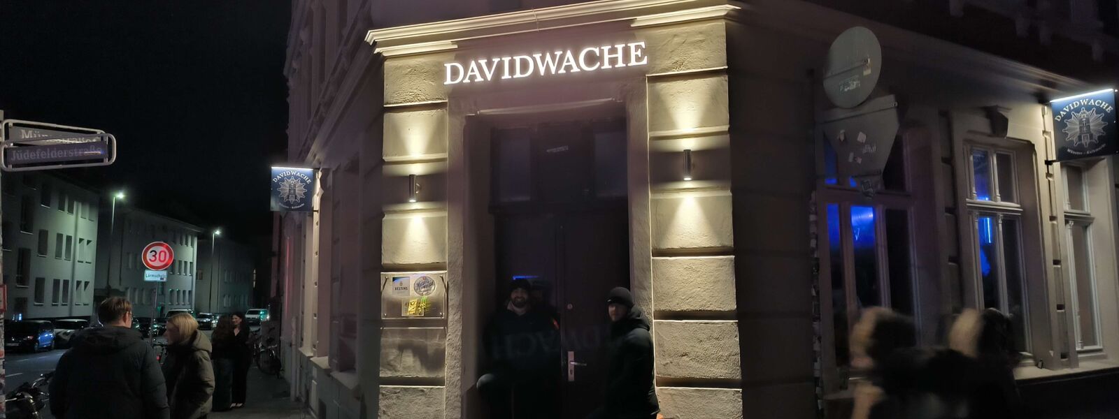 Davidwache Eingang 2024